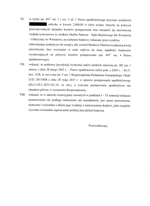 Upadłość konsumencka na nowych zasadach cz.2